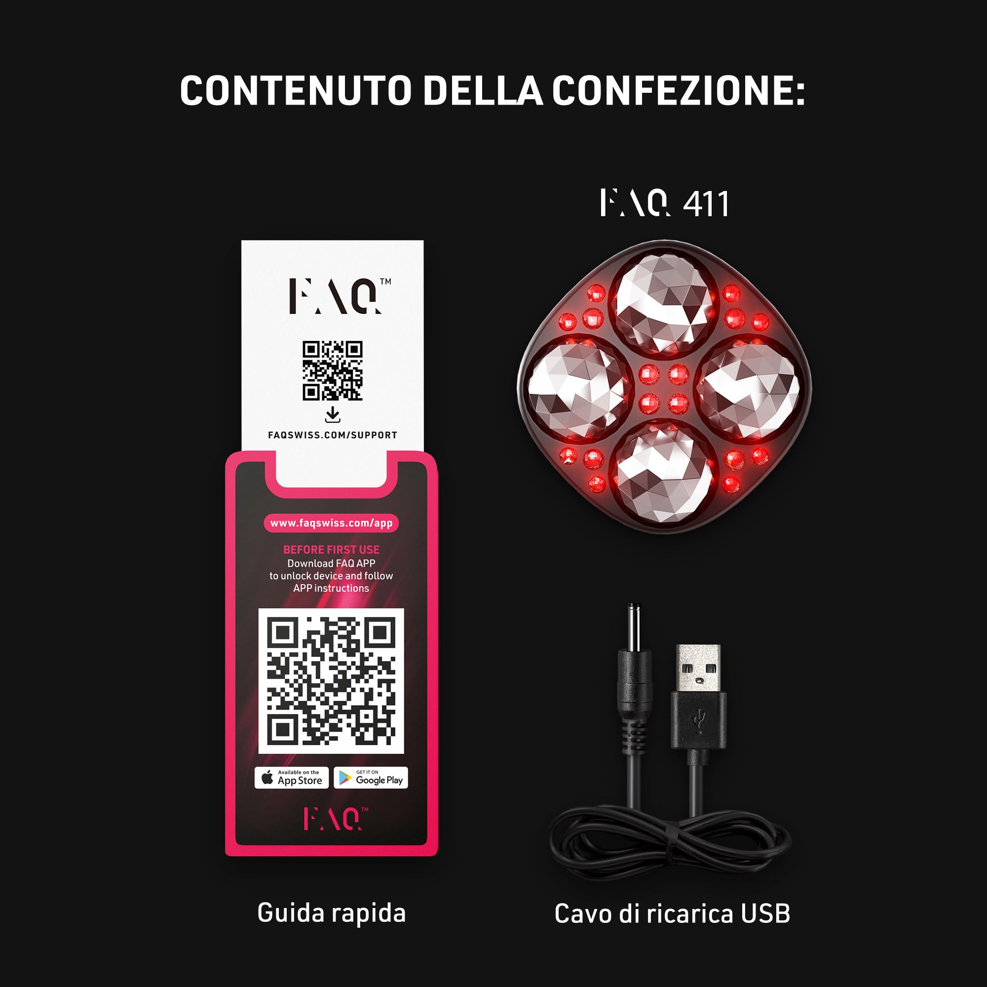 FAQ 411 Massaggiatore Corpo A Microcorrente - Tono E Pelle Più Soda | Massaggiatore A Microcorrente, Massaggio Corpo, Drenaggio Linfatico, Luce Rossa, Cellulite, Tonificazione, Gua Sha, Con IA