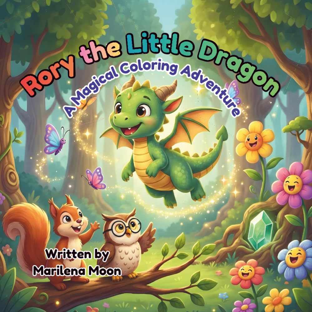 Rory the Little Dragon: A Magical Coloring Adventure (The Adventures of Rory)