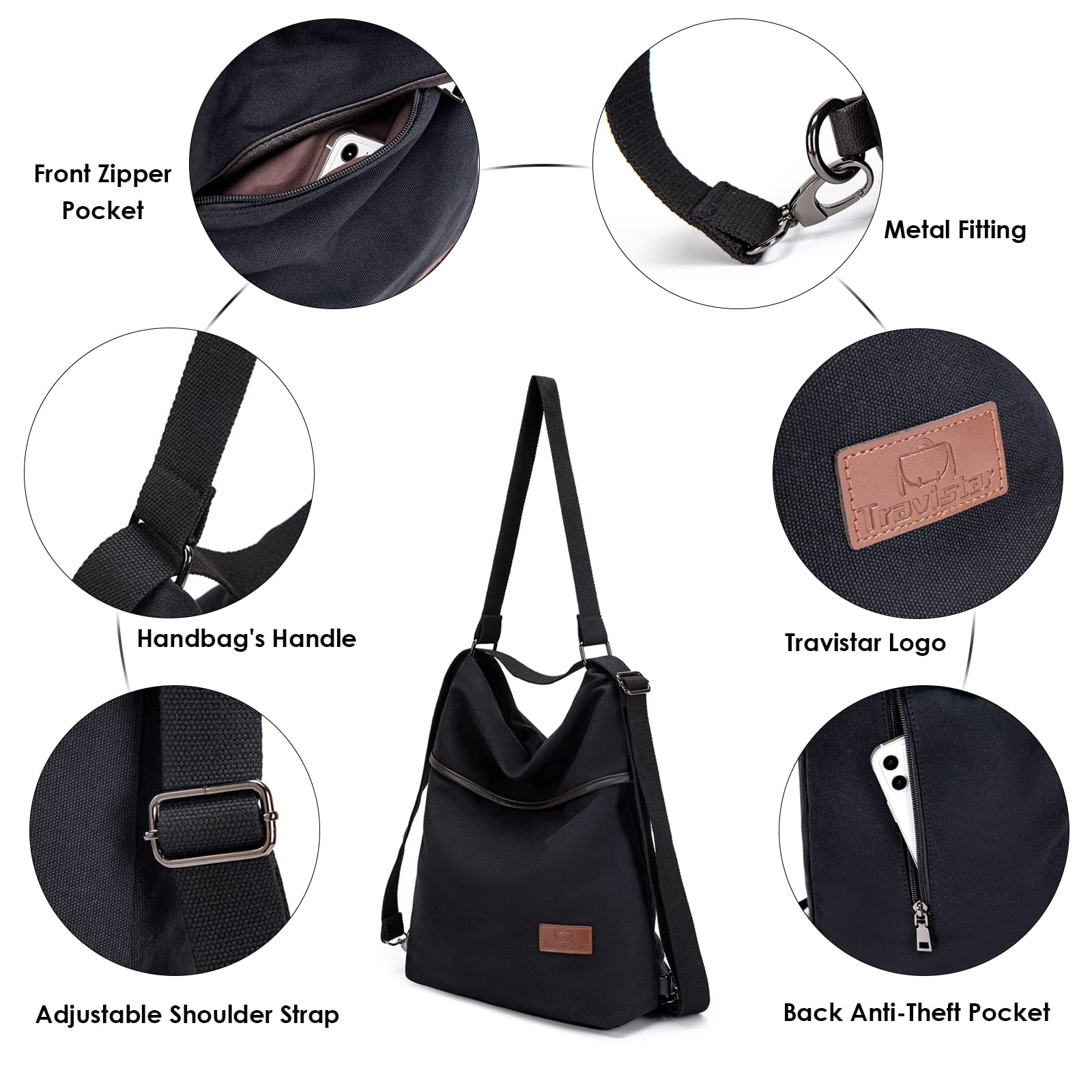 Travistar Vintage Kobiety B017-women Handbag (1 w zestawie)