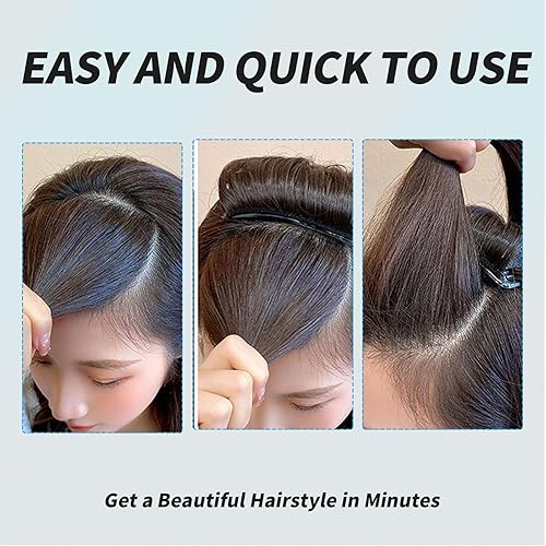 Miniatura 4 de 3 pinzas invisibles para el pelo de moño para el cabello, herramienta de inserción de peinado para volumen de cabello de princesa esponjoso, levanta