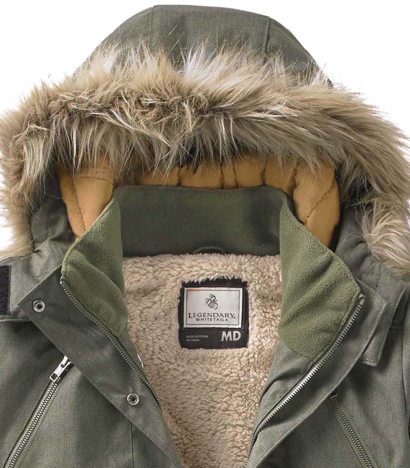 Legendary Whitetails Damska kurtka Anchorage Parka, Army, Large