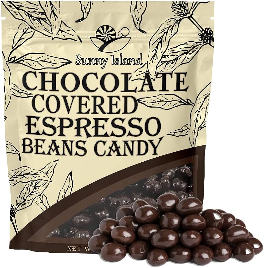 Chocolate Covered Espresso Coffee Bean Blend Jar Made