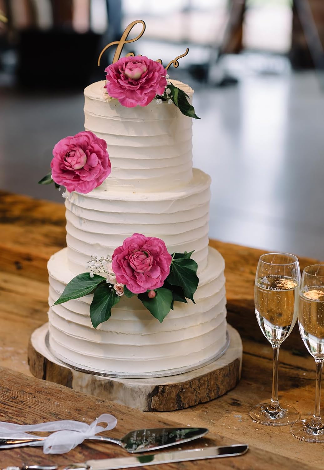 6Pcs Faux Ranunculus Flowers 19.7’’ Peonies Artificial Flowers Silk Ranunculus with Stems for Vase Table Centerpiece Home Wedding Party Garden Decoration(Rose Red) - Image 5