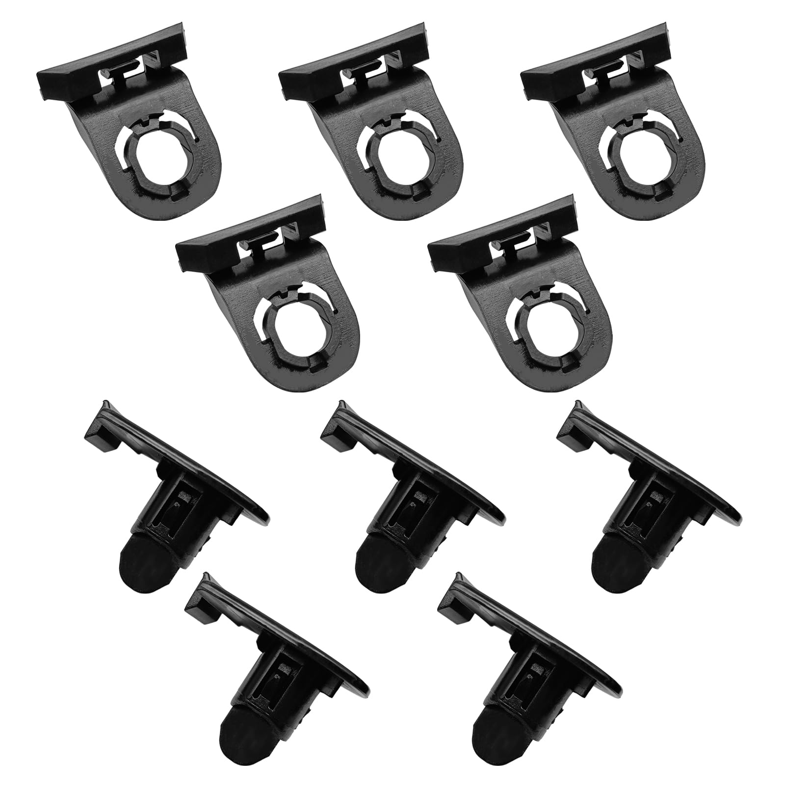 ZOKYUYS 5 Sets Black Bumper Clips, 53879-33030 47749-33030, Car Front Bumper Fender, Fit for Lexus, T0y0ta Camry, Bumper Fasteners, Professional Car