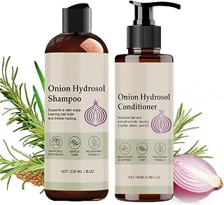 Onion Hydrosol Shampoo for Hair Growth, 2026 New Onion Hydrosol Shampoo And Conditioner, Organic Hair Loss Treatment for Men and Women, Suitable for all hair types (B)