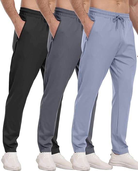3-Pack Yoga Pants for Men