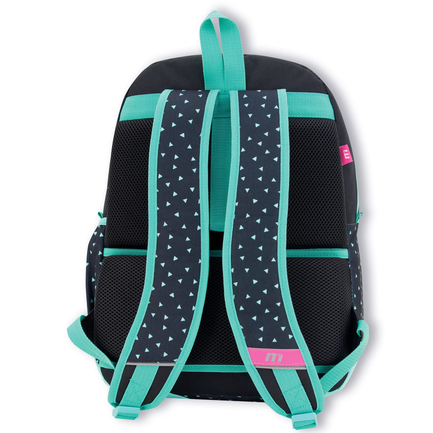 OFITURIA Zaino Scuola Bambina, Zaino Adattabile Auto, Spallacci Ergonomici Imbottiti con Materiale Traspirante, Zaino Bimba con Tasca Frontale e Tasca Laterale