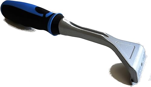 Rascador de metal triangular + hoja triangular de 0.98 pulgadas Se adapta a Hyde Tools 10600-78 pulgadas, perfil pequeño, paquete de 1