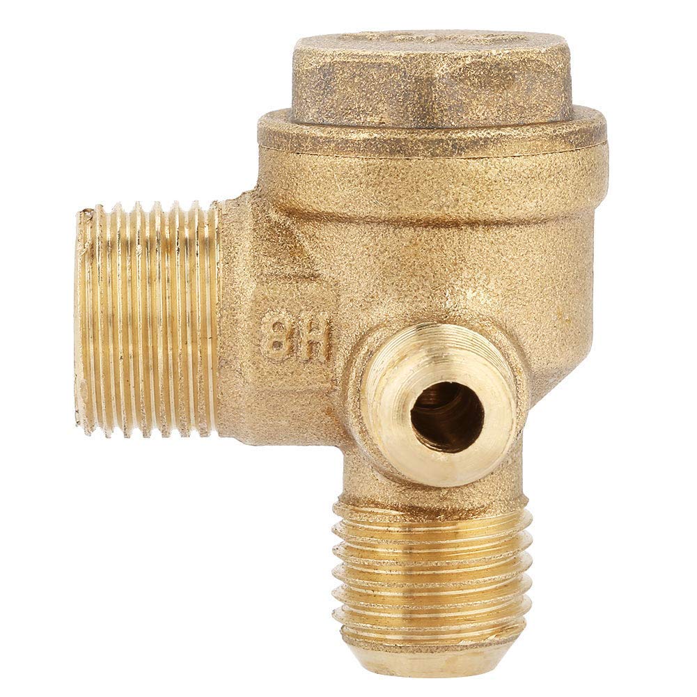 Clapet anti-retour compresseur air filetage mâle 20x14x10 mm connecteur tube