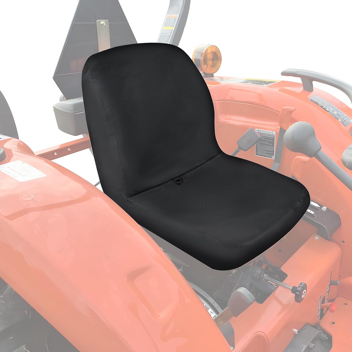 StarknightMT Tractor Seat Cover Compatible with Kubota L3301,L3901,L4701, L3302, L3902, Waterproof UV-Resistant Seat Cover Accessory Part (Black)