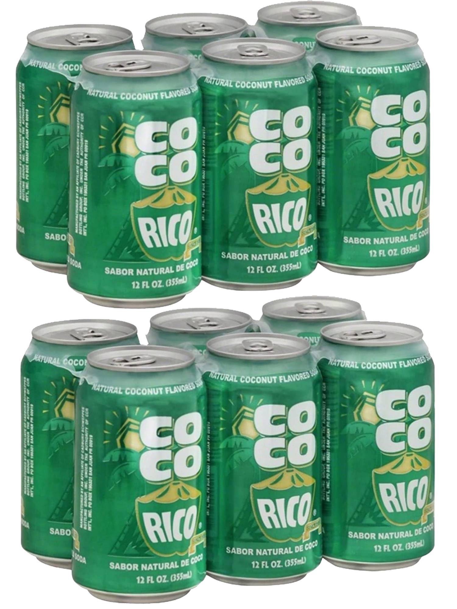 その他 coco Coco Rico Coconut Natural Flavored Soda 12 Fl Oz / 355 ml Can