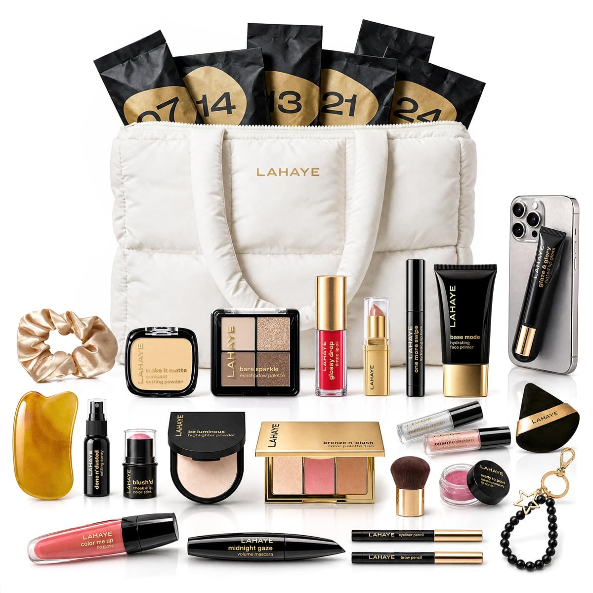 LAHAYE Calendrier de l'Avent Beauty 2026 - 24 surprises de maquillage