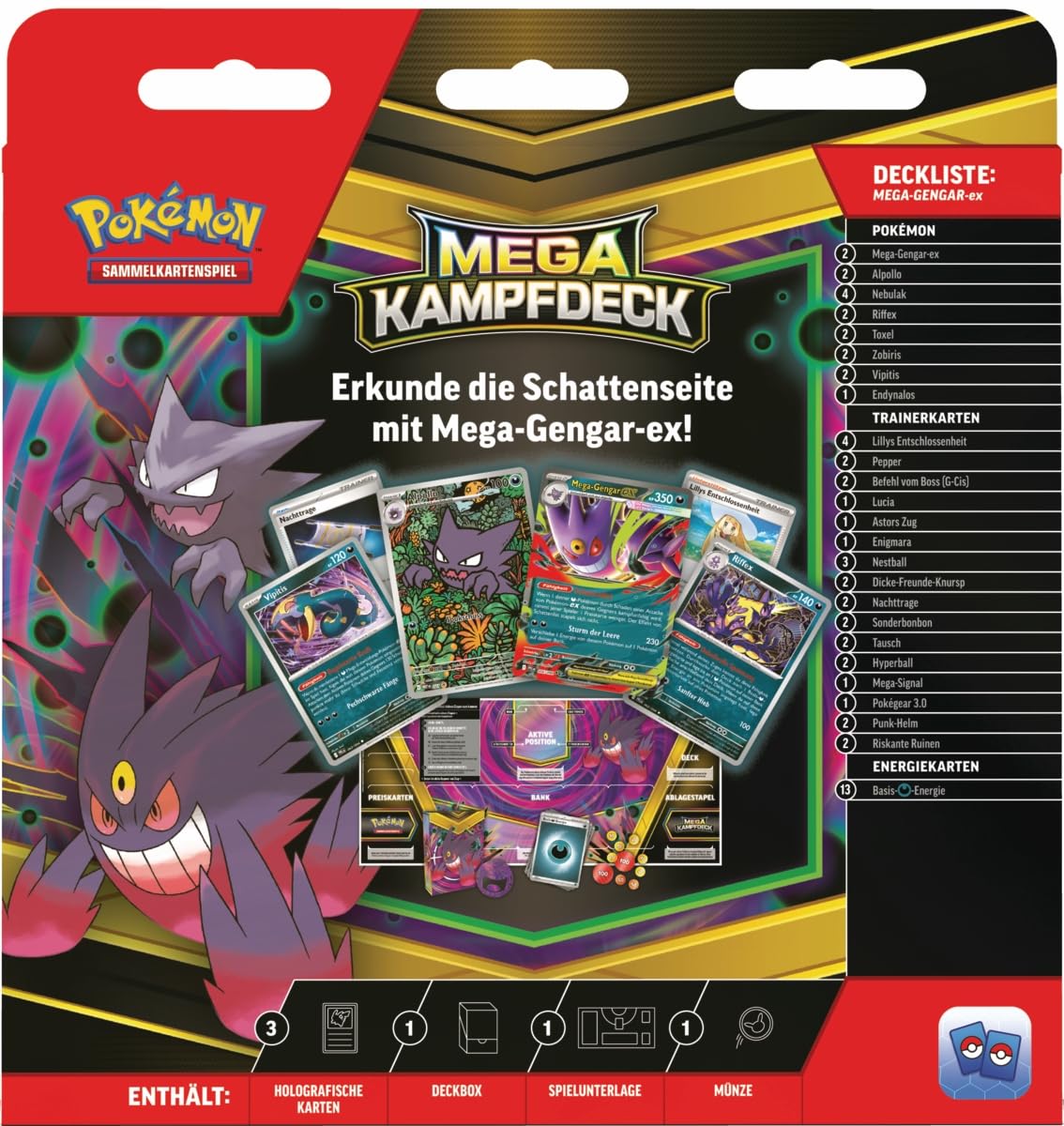 Pokémon - Trading Card Game: Mega Battle Deck Mega-Gengar-ex (1