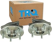 Vista 199 de TRQ Juego de Rodamiento de Rueda Trasera de 2 Piezas y Conjunto de Cubo con Sensor ABS Compatible con Hyundai Sonata 2015-2019 Tucson 2016-2021
