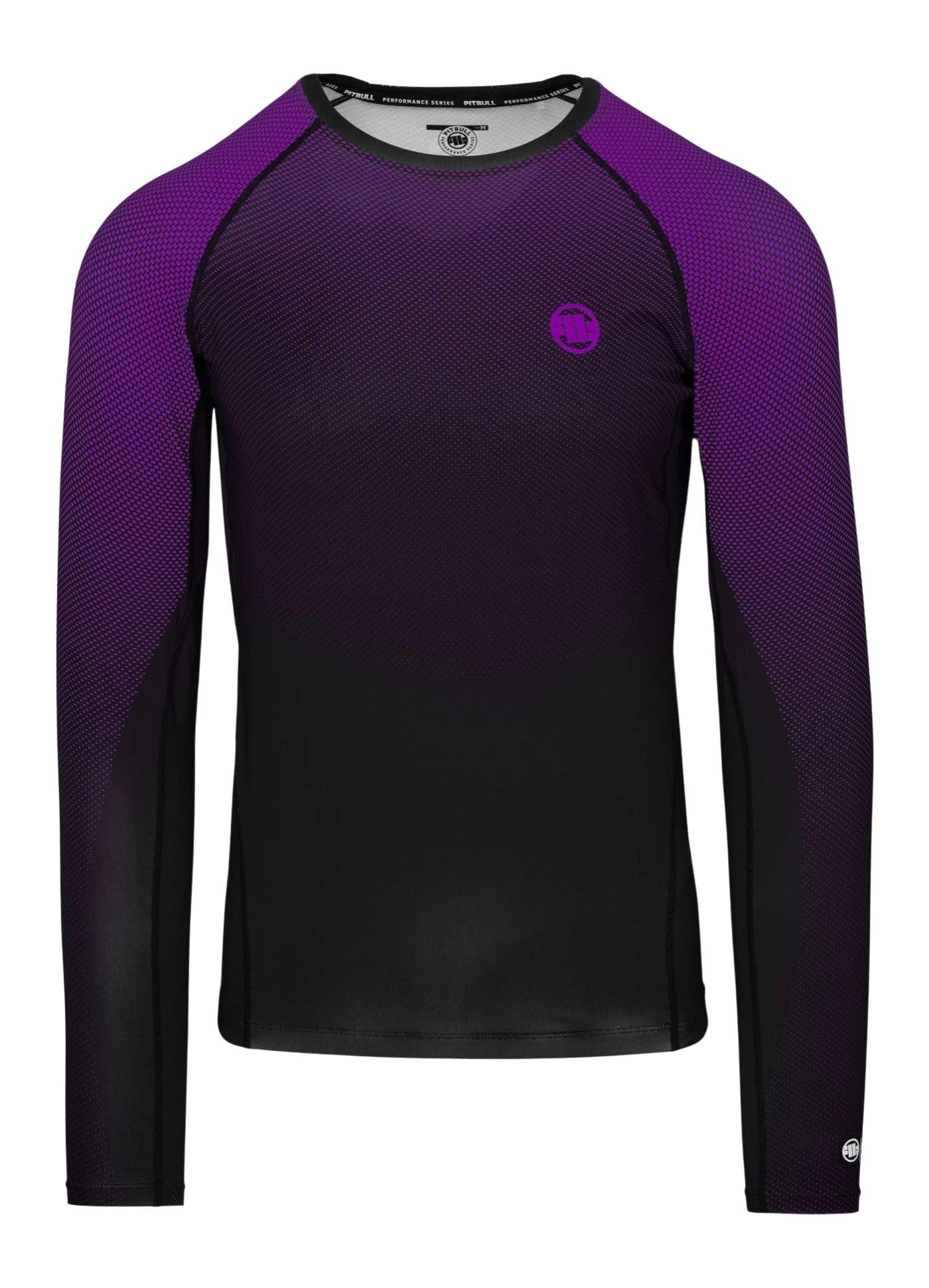 PITBULL - Herren Rashguard Langarm Shirt Ranked, Longsleeve Sportshirt