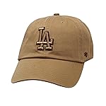 \'47 Brand Los Angeles Dodgers Clean Up Baseball Cap, Camel Brown