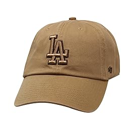 \'47 Brand Los Angeles Dodgers Clean Up Baseball Cap, Camel Brown