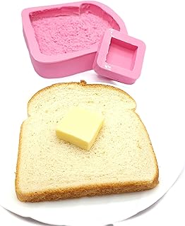 Bread and butter silicone mold Soap Candle Mold for Wax Mold for Resin