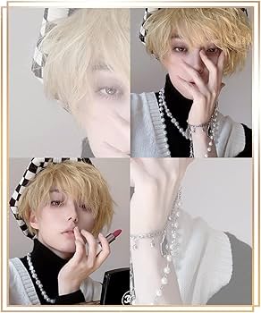 Amazon.co.jp: ウィッグ メンズ 金髪 マッシュ パーマ かつら Amazon.co.jp: ウィッグ メンズ 金髪 マッシュ パーマ かつら