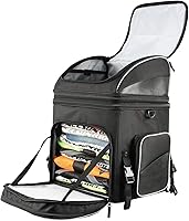 Vista 6 de Nelson Rigg Route 1 Respaldo de Destino/Bolsa de Barra Sissy; Compatible con Motocicletas Harley Davidson, Indian, Yamaha y Suzuki