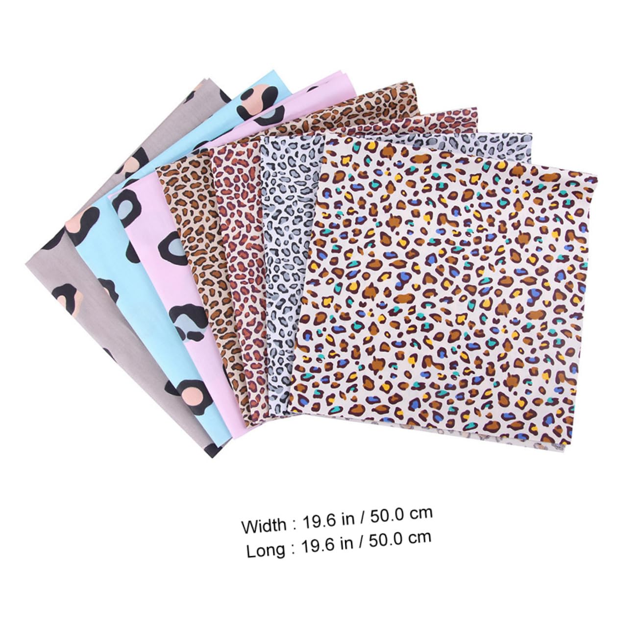 Housoutil 2 Series Tela De Algodón Con Estampado De Para Diy Kit Para Patchwork Y Manualidades 7 Piezas*2