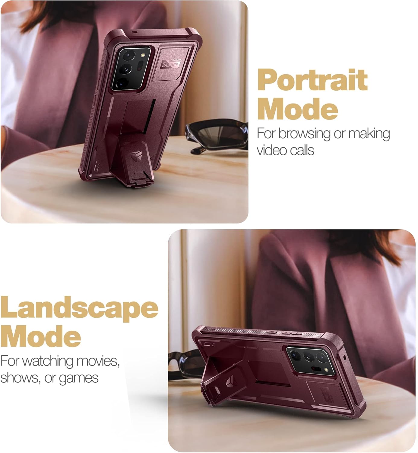 ديكسنور حافظة لهاتف سامسونج جالاكسي نوت 20 الترا شبكة الجيل ال... - view 4