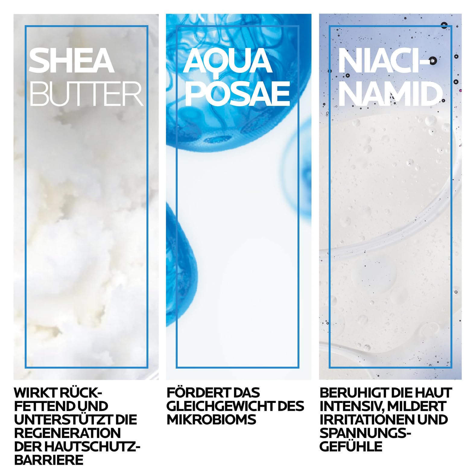 La Roche Posay Bodylotion für trockene, zu Neurodermitis neigende Haut, Stärkt Mikrobiom, Mildert Juckreiz, Mit Niacinamid und Sheabutter, Lipikar Baume AP + M, 400 ml