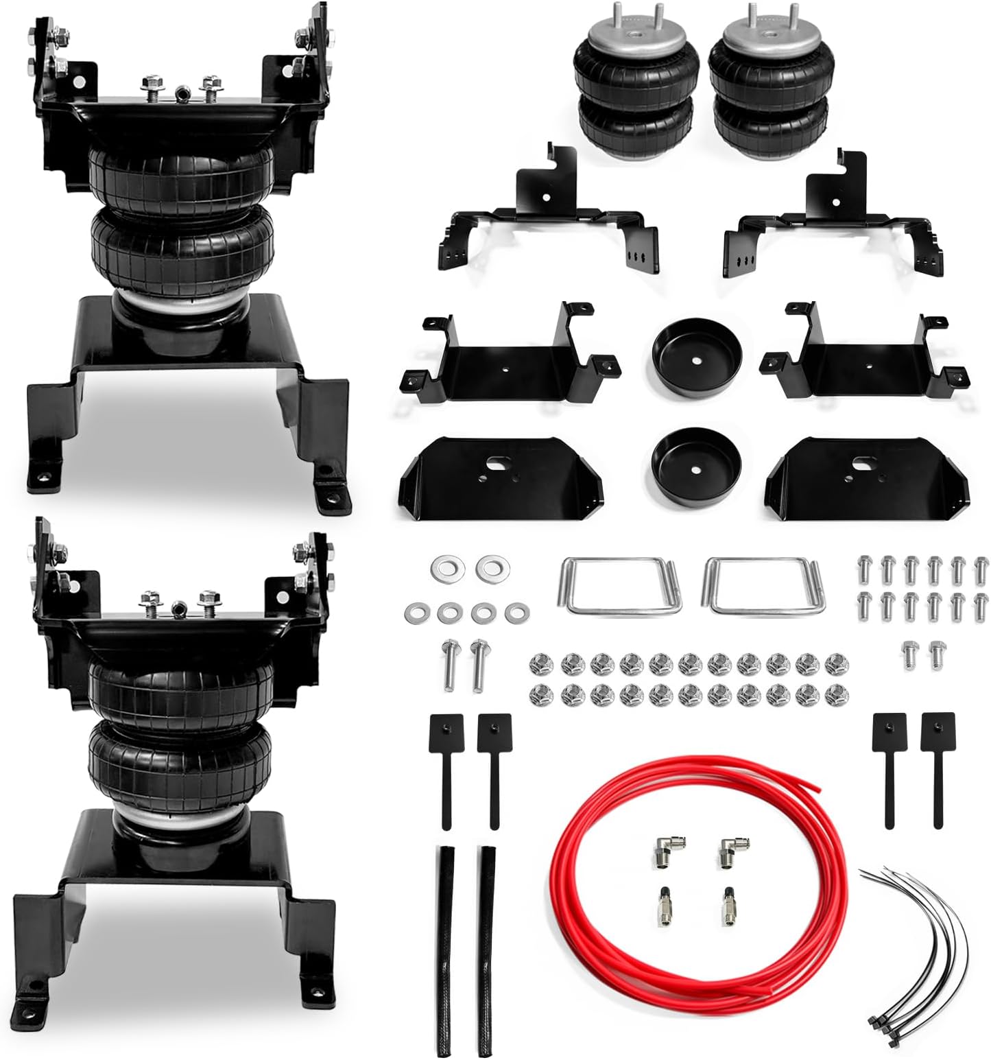 Vixen Air VXD2526QP Quad Pack Air Suspension Spring/Bag Kit - ½