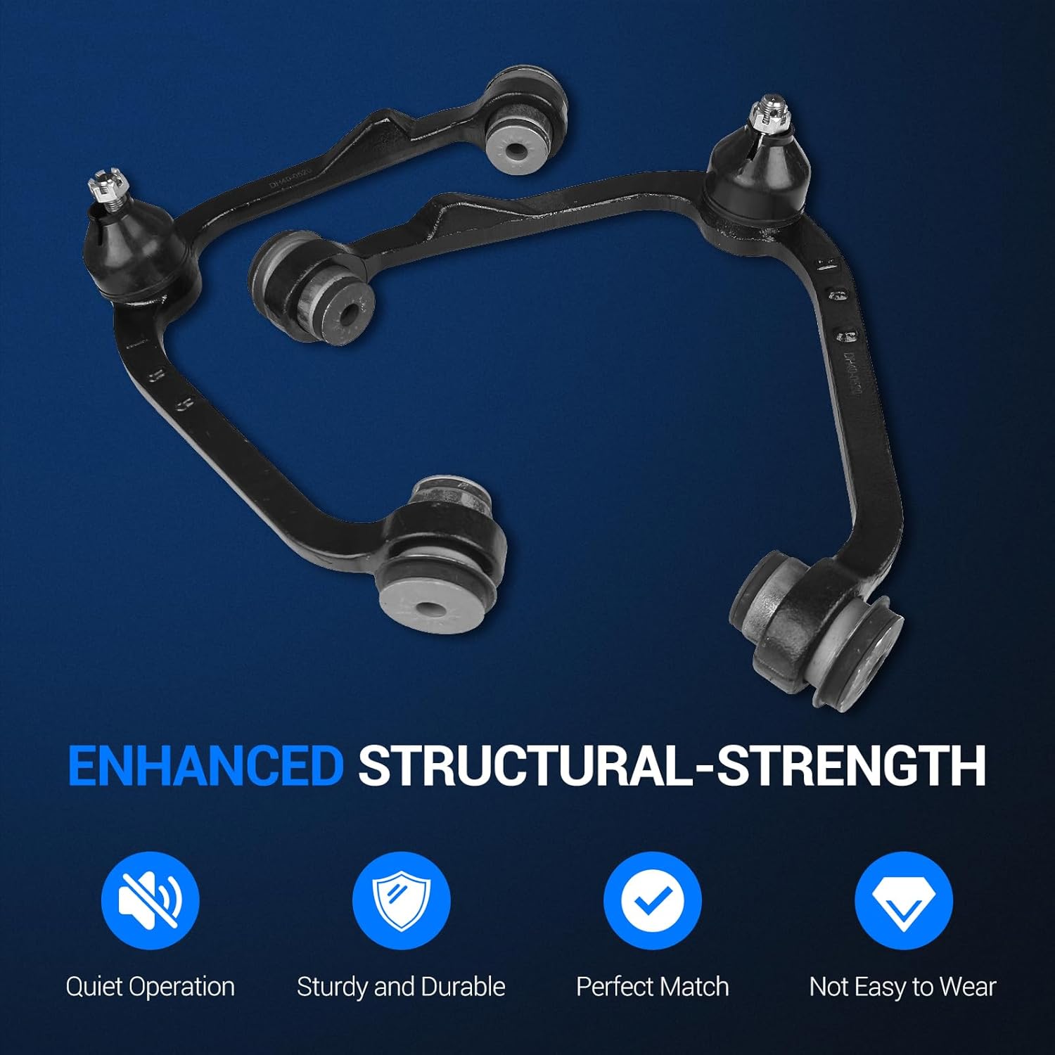 Autoround RWD Front Upper Control Arm Kit Fit for Ford F-150 97-03 / F-250 97-99 / Expedition 97-02, Lincoln Navigator 98-02 / Blackwood 02, 10pcs Suspension Set