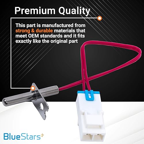 Miniatura 5 de BlueStars 6323EL2001B - Conjunto de termistor de secadora – Compatible con secadores LG y Kenmore – Reemplaza 6323EL2001H AP4441539 PS3529026