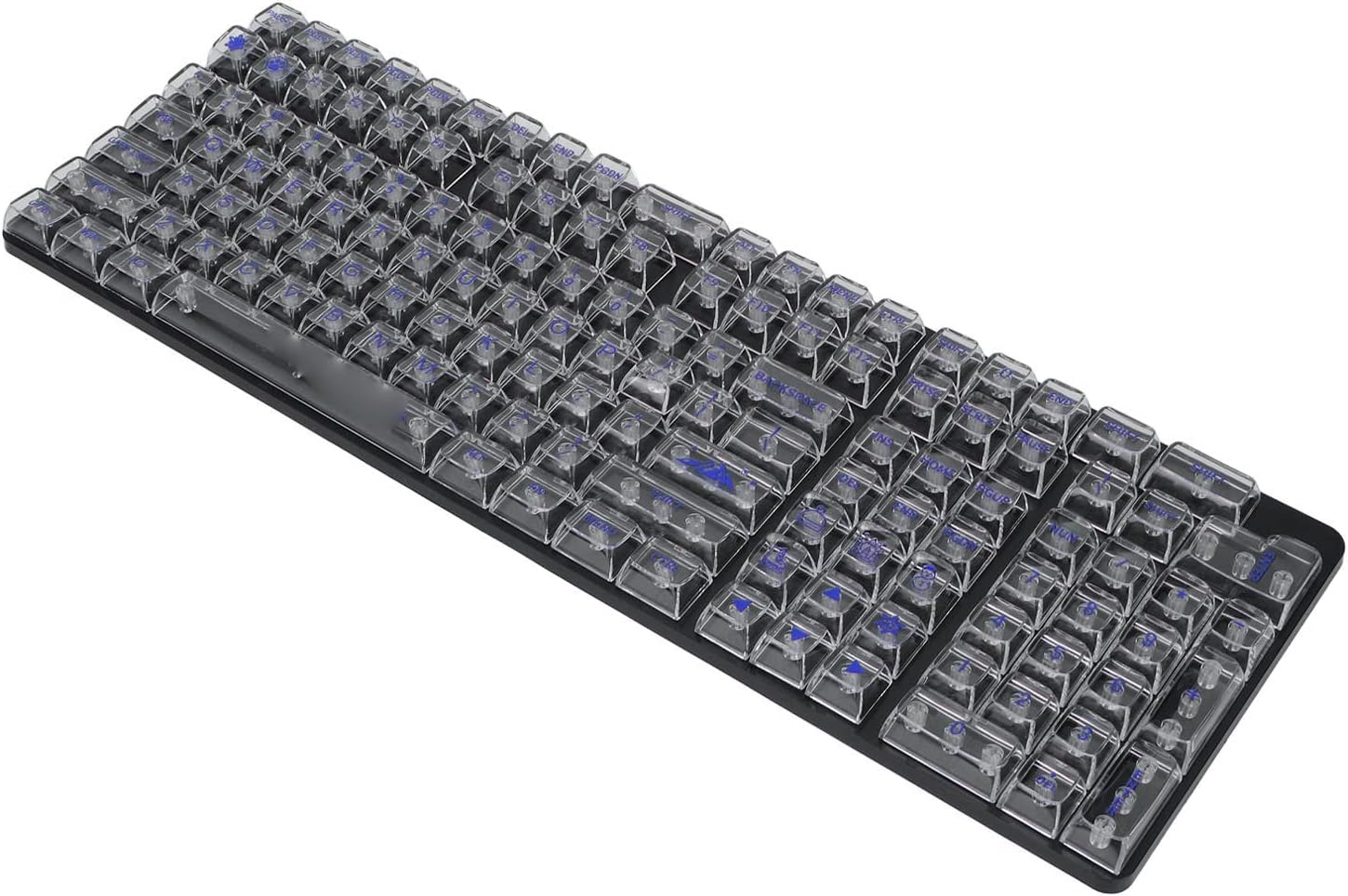 Mechanical Keyboard, CBSA Height 132 Keys Transparent Cover