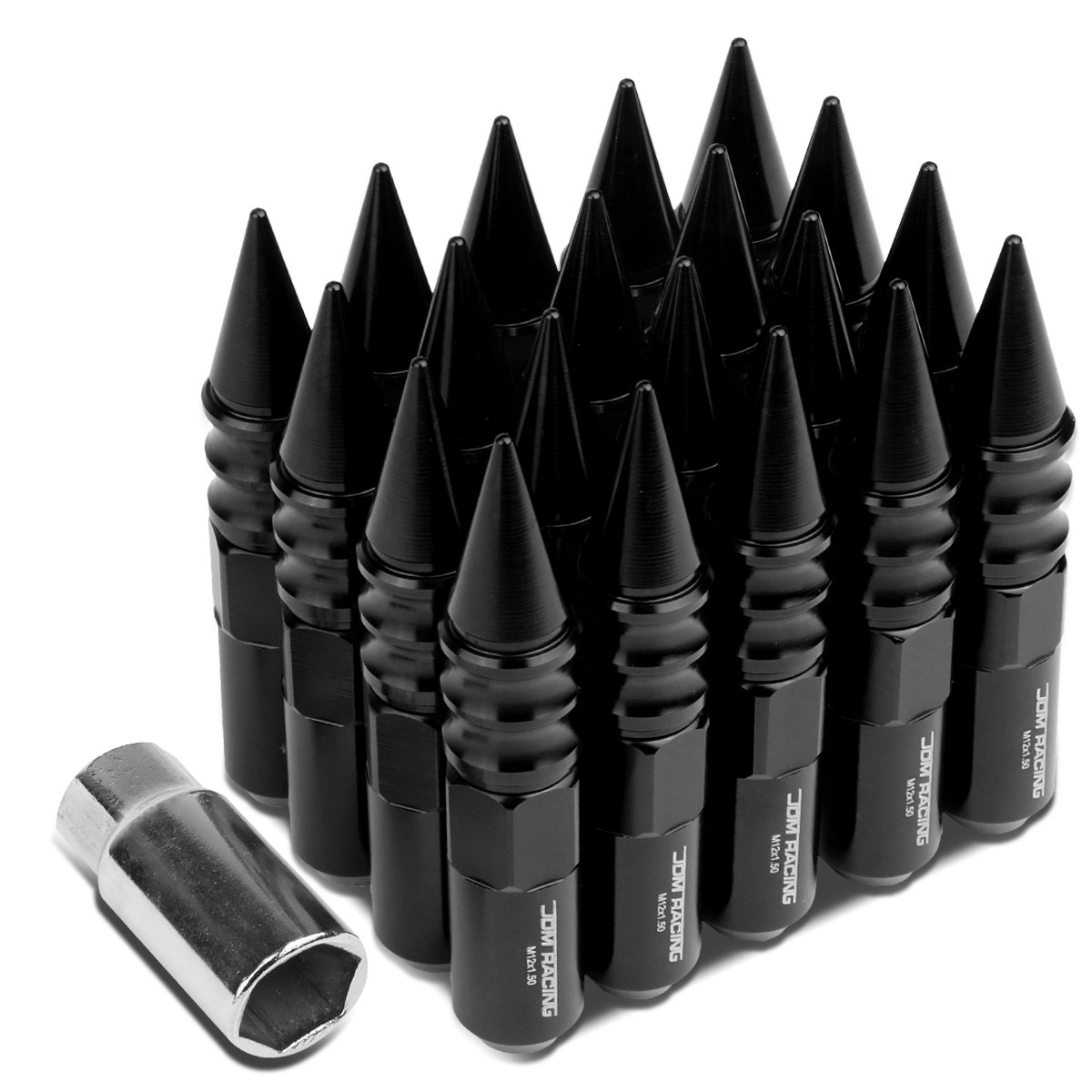 Amazon.com: DNA MOTORING LN-ZTL-9029-15-BK 20Pcs M12 x 1.5 Open