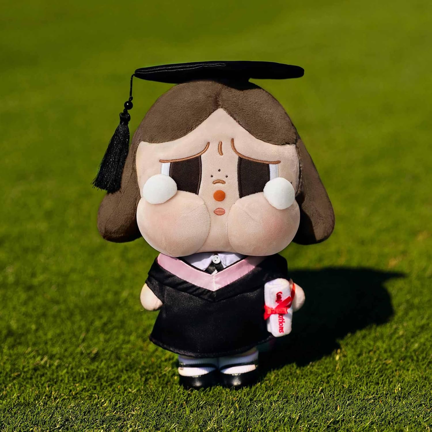 POP MART Crybaby Sunset Concert Series-Plush Doll, 11.81 inches Height, Toys for Modern Home Decor, Collectible Toy Set for Desk Accessories