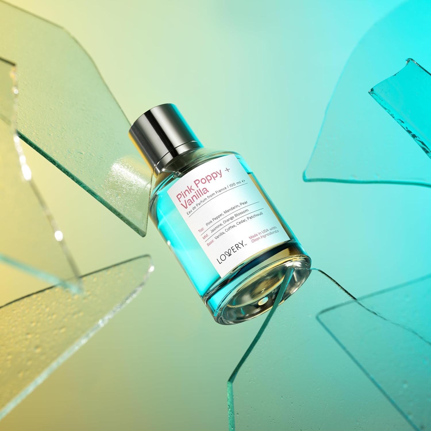 Pink Poppy & Vanilla Perfume for Women, Inspired by Y S.L B.lack O.Pium 100ml Clean Fragrance Perfumes for Womens, Long Lasting Vegan, Natural Ingredients, Vanilla, Coffee, Patchouli, Made in USA - Image 4