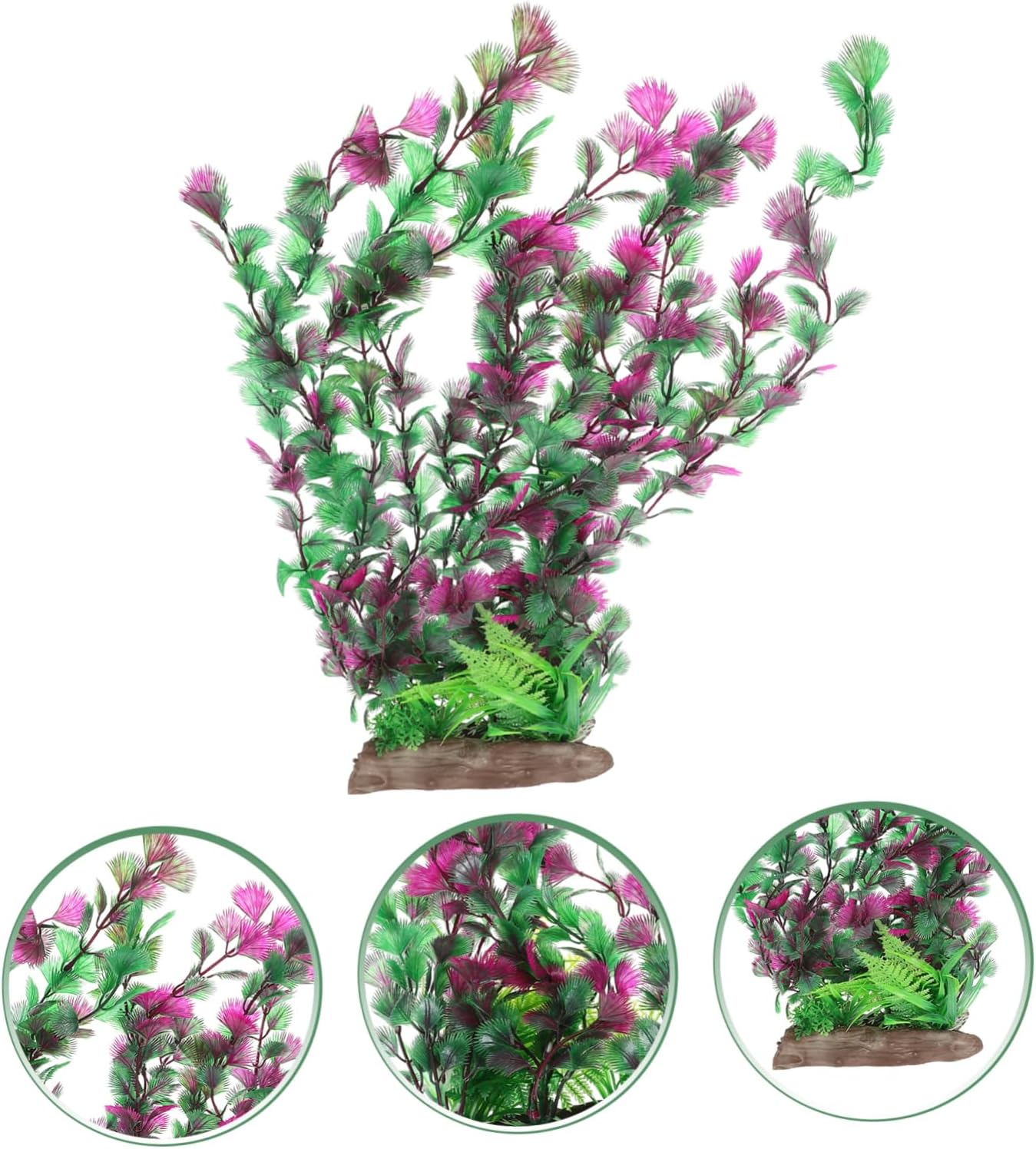 Happyyami Aquarium Landscaping DIY Artificial Plant Home Aquarium Plant Water Fish Tank Plant Aquarium Grass for Underwater Home Artificial Plant DIY Aquarium Plant Decorative Plastic Plant