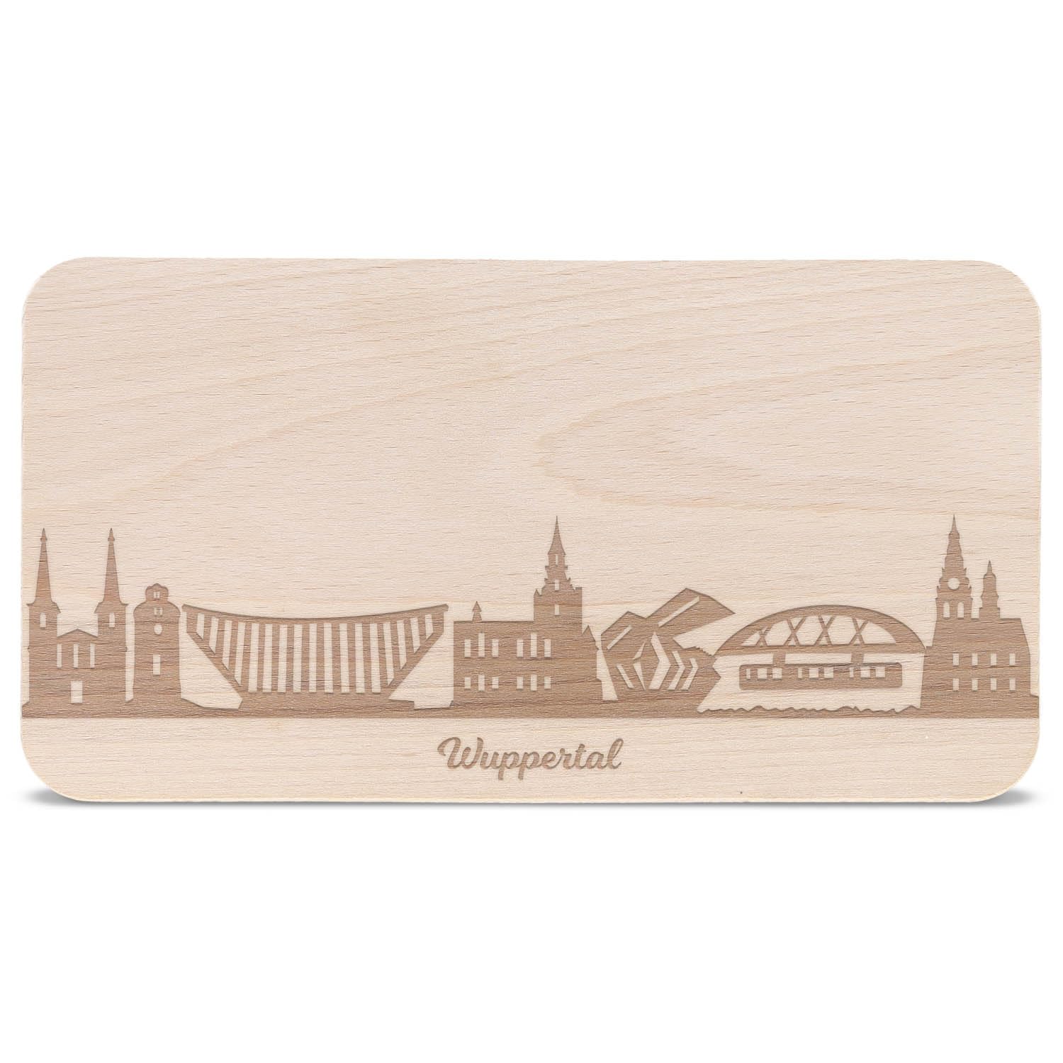 GRAVURZEILE Skyline Alkmaar Planche à Découper En Bois Avec Gravure