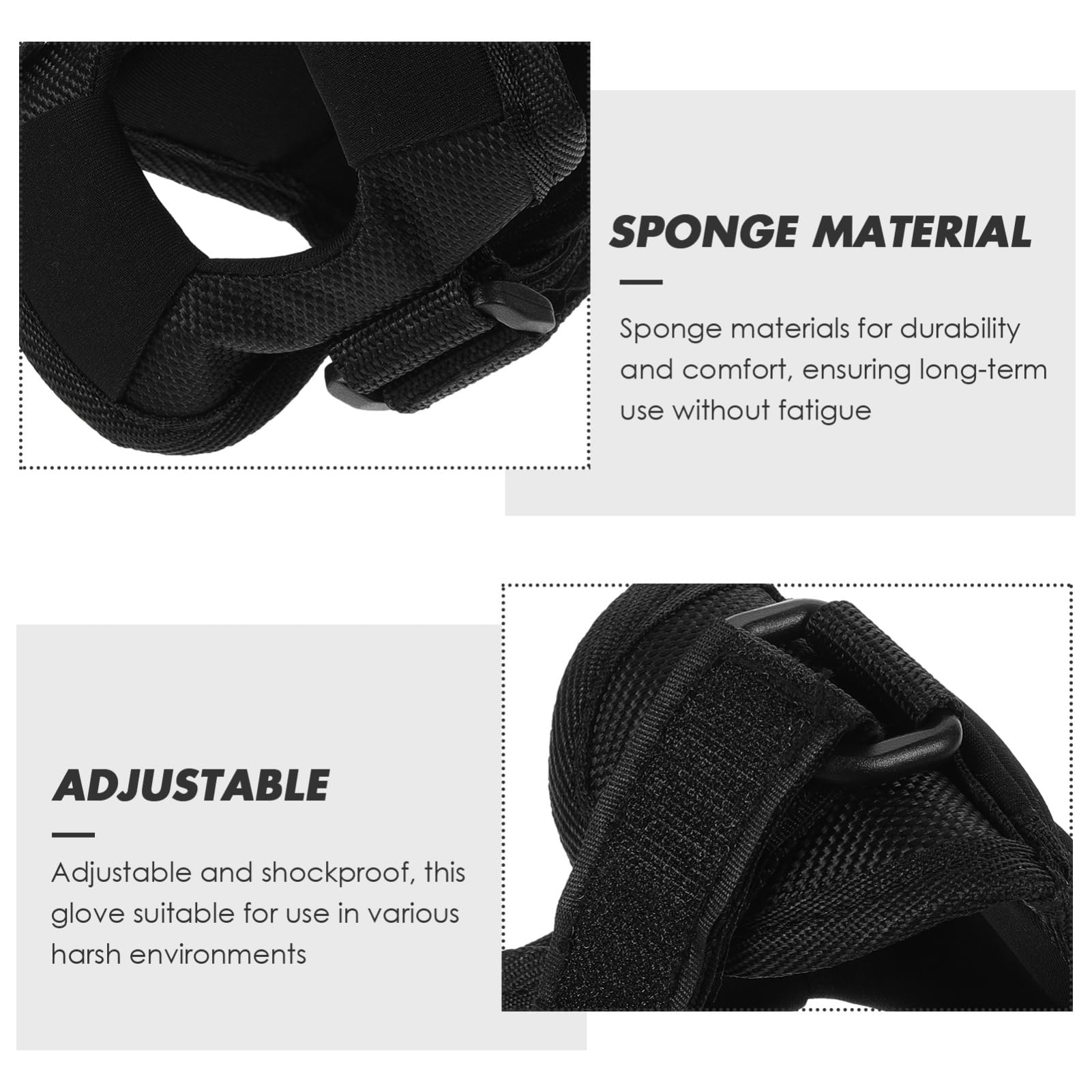 SUPVOX Tent Flashlight Holder Glove Camping Light Strip Wristband Flashlight Holder