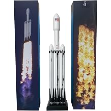 wltk Space X Falcon Heavy 1/233 Diecast Rocket Model