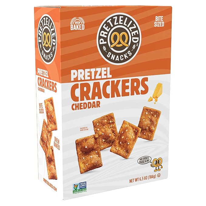 Snacks Pretzel Crackers PRETZELIZED Pack Variedad 4 unidades miniatura 9
