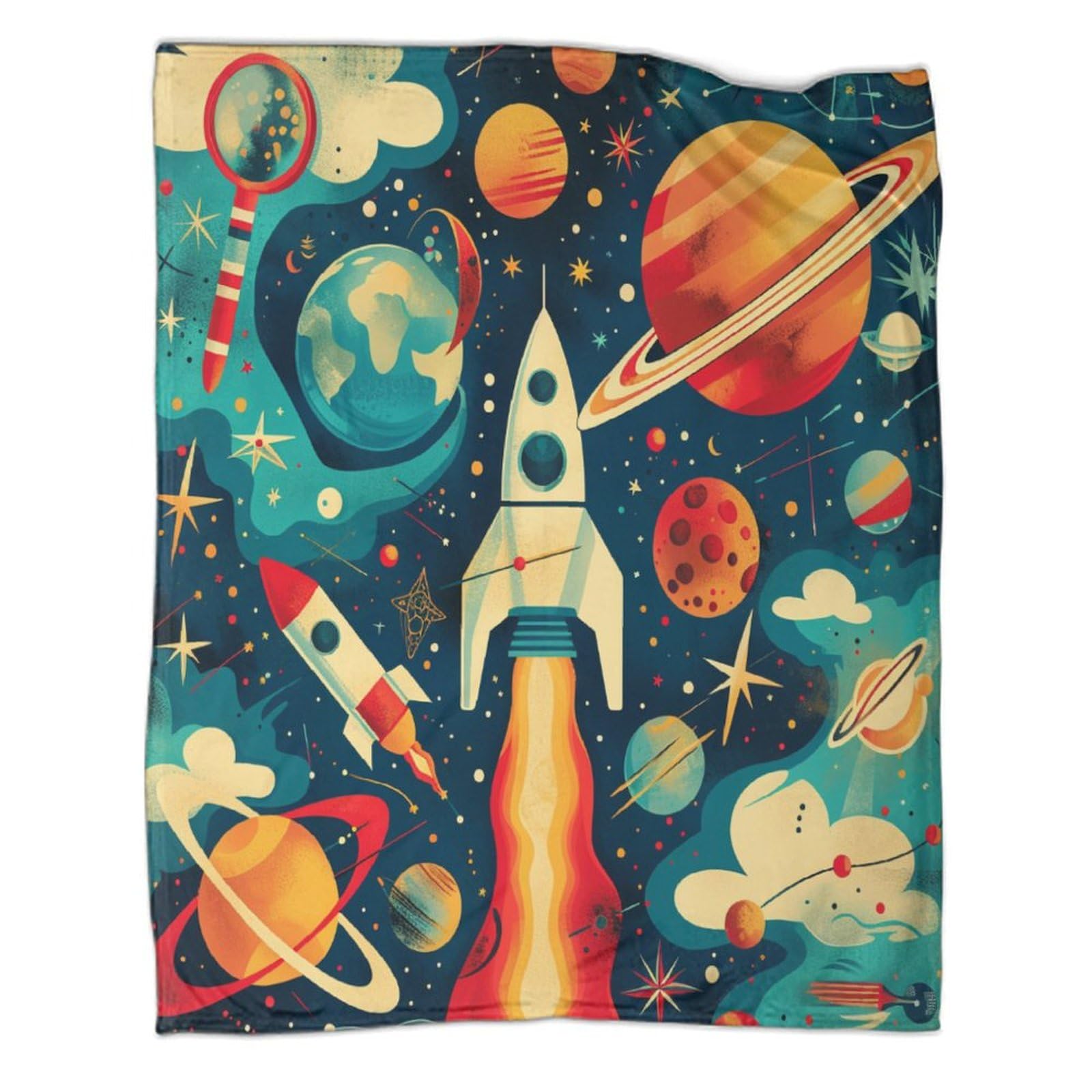 Coperta in morbido pile di flanella, ideale come regalo di compleanno per amici, familiari, regalo di Natale per amici e partner, coperta natalizia per divano e letto, 150 x 200 cm