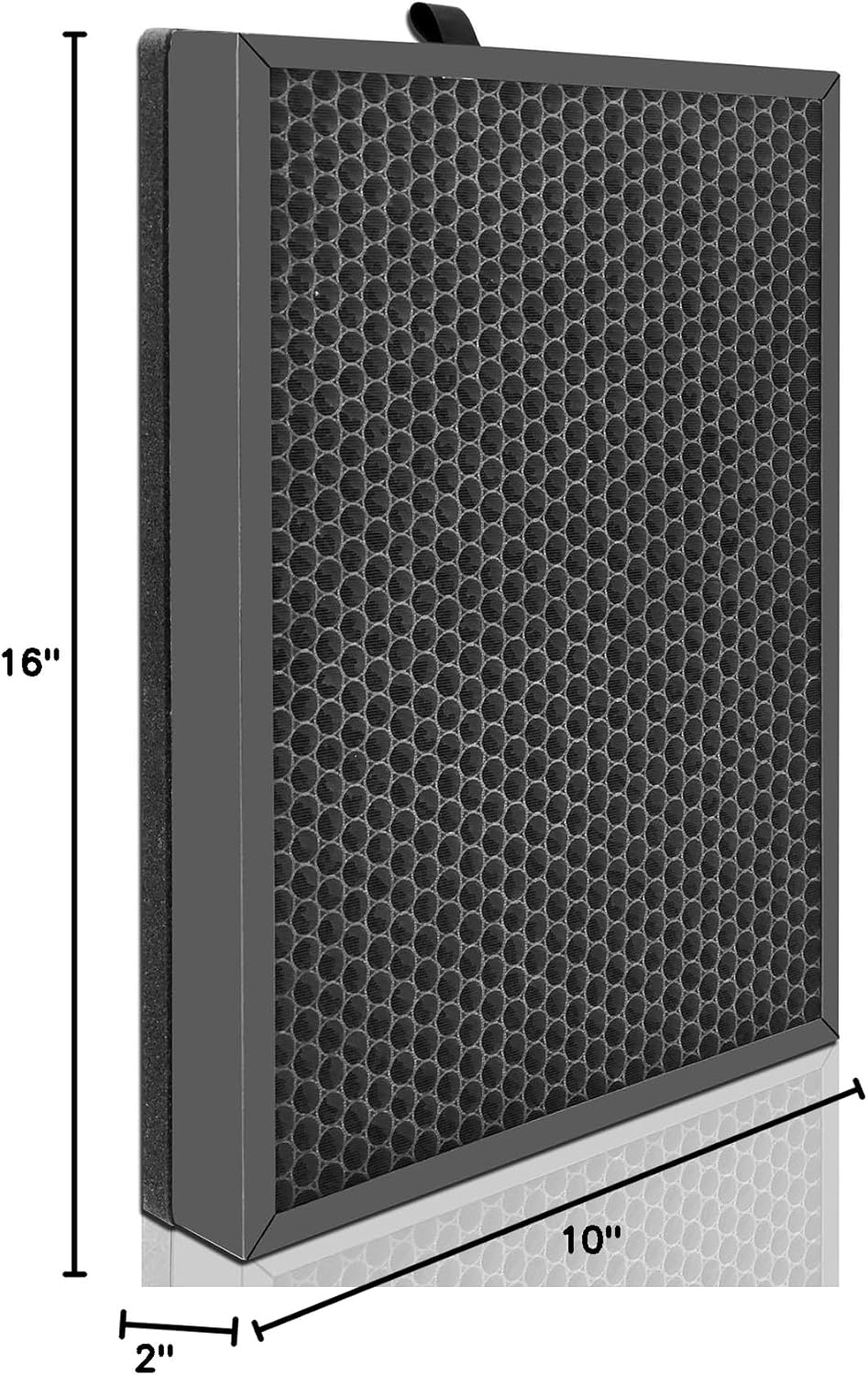 Replacement H14 True HEPA Filter Compatible for Puro®air 400 Air Purifier, 4-Stage Filtration Activated carbon,1-Pack (1) - Image 8