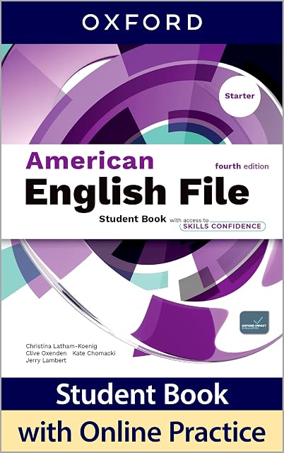 Portada de American English File 4th Edition Starter. Student's Book with ac