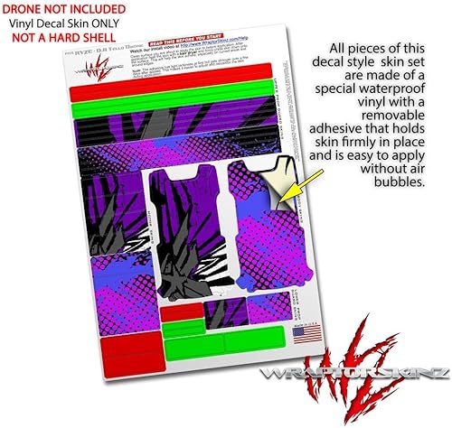 Miniatura 4 de Pegatina para DJI Ryze Tello Drone Baja 0040, color morado