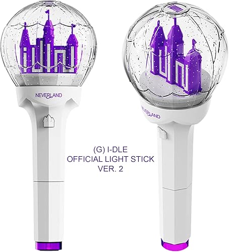 Miniatura 3 de (G) I-DLE Official Lightstick Ver.2 + Juego de tarjetas de fotos del vendedor - Mercancía exclusiva de K-Pop