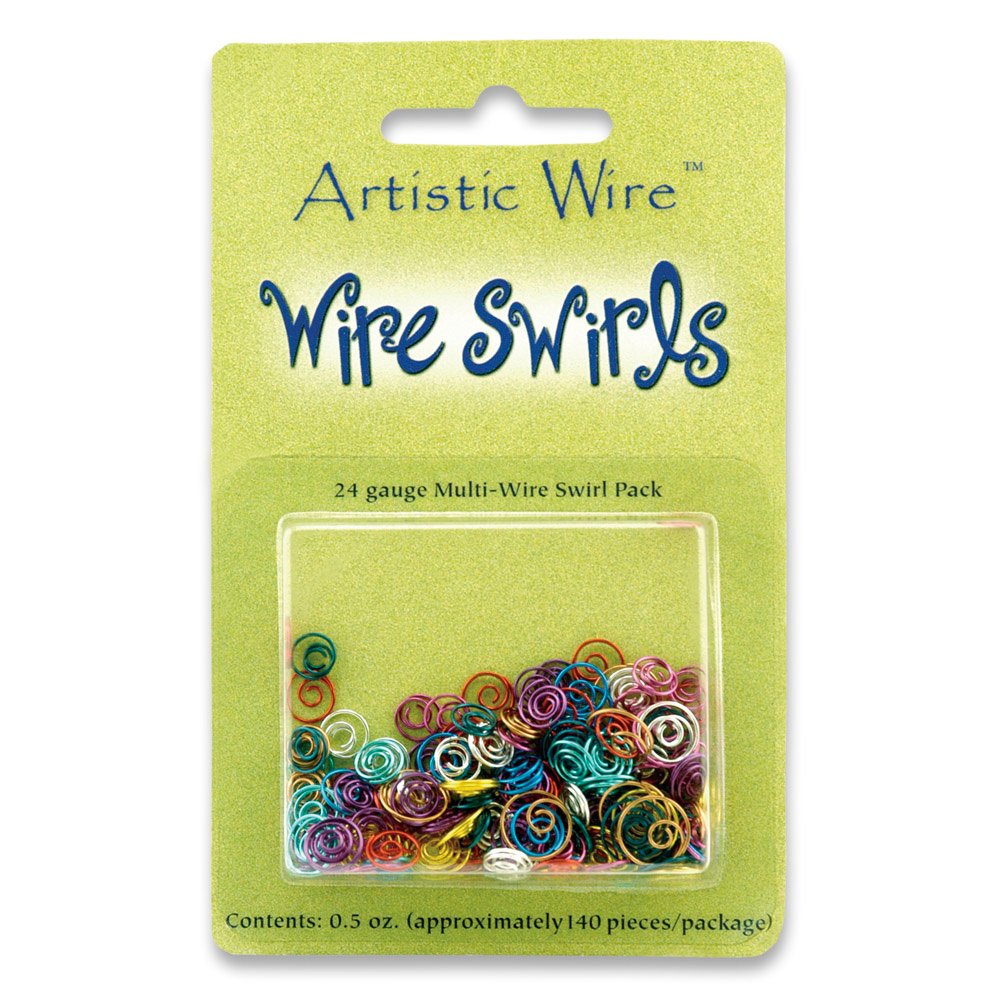 Artistic Wire Swirl Embellishments