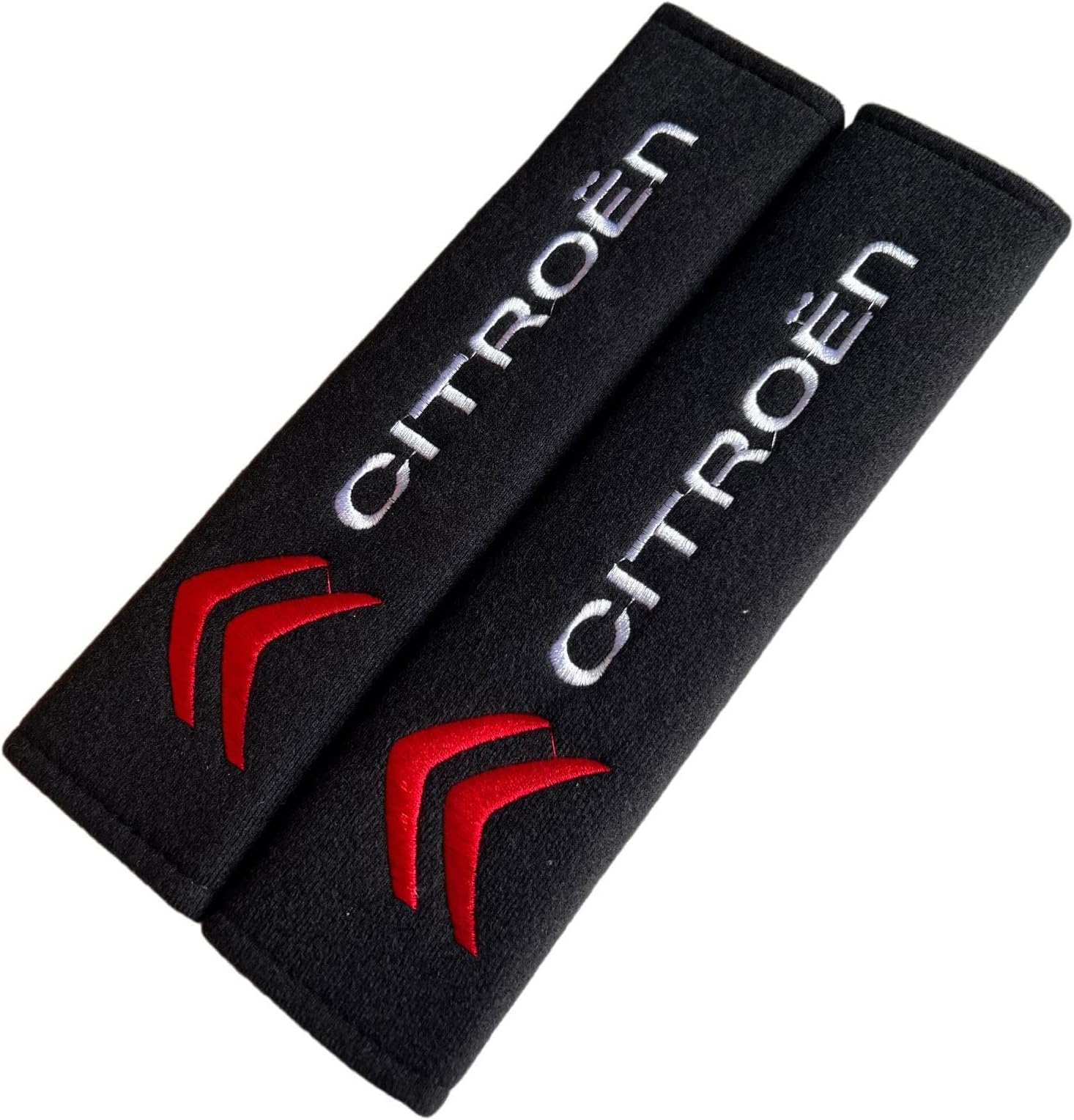 Racing Style Seat Belt Pads for C1 C3 C4 Cactus C-Zero Berlingo Multispace Picasso Spacetourer