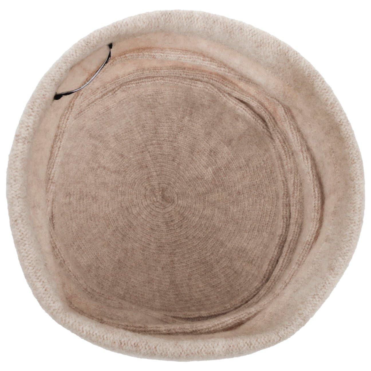 Seeberger Berretto in Lana Follata Classic Uni Donna - Beanie Invernale da Inverno Autunno/Inverno