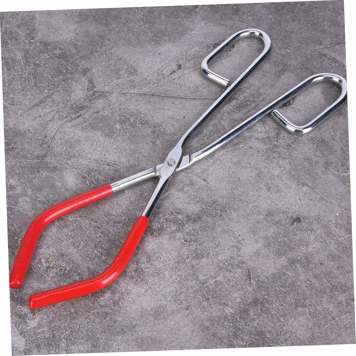 2 Pièces Pince à Bécher Pinces Pour Bouillottes Pince De Laboratoire Pince à Flacon Élévateur De Pot De Conserve Équipement D'expérimentation Pinces De Laboratoire Métal Rouge
