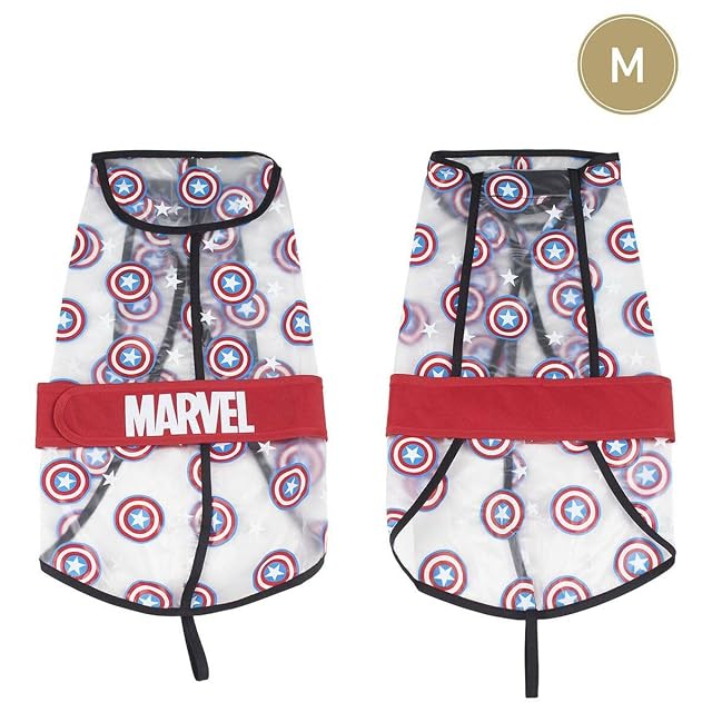 Foto 2 de 8 de CERDÁ LIFE'S LITTLE MOMENTS - Forfanpets, Impermeable para Perros del Capitán América