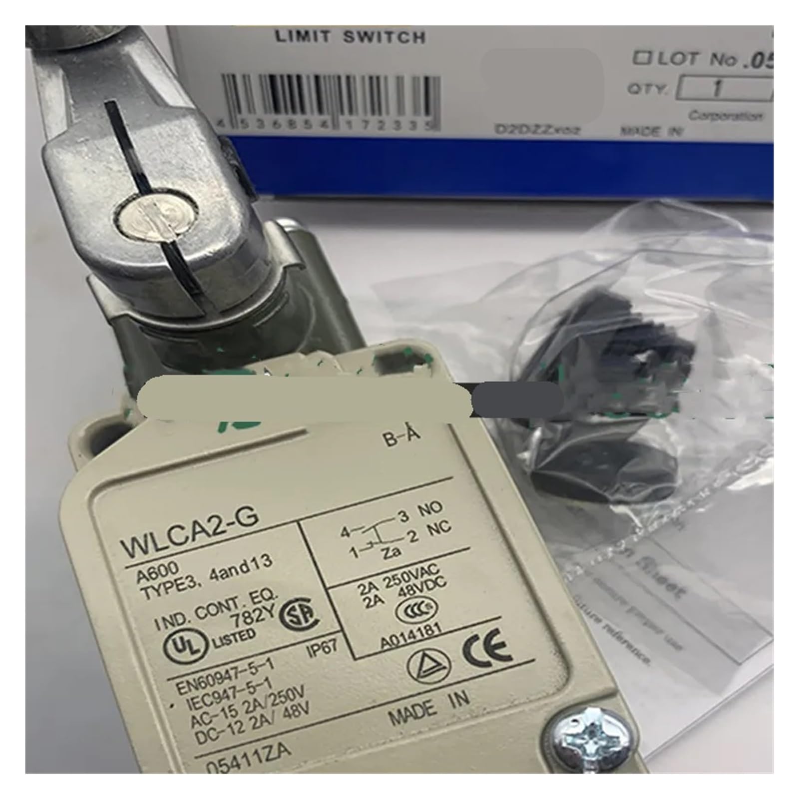 LEOTNNDQ 2pcs Limit switch WLCA2-G WLCA12-G-N WLCA2-G-N WLD2-G-N WLNJ-G WLNJ-Q-N(WlNJ-Q-N)